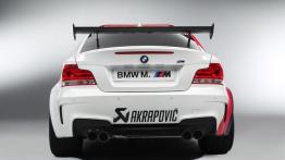 BMW seria 1 M Coupe - samochód bezpieczeństwa MotoGP - tył - reflektory wyłączone