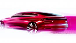 BMW serii 3 GT - szkic auta