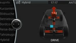 BMW X6 ActiveHybrid - komputer pokładowy