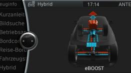 BMW X6 ActiveHybrid - komputer pokładowy