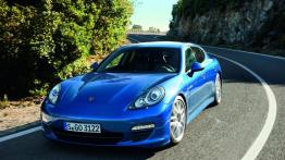 Porsche Panamera S Hybrid - przód - reflektory wyłączone