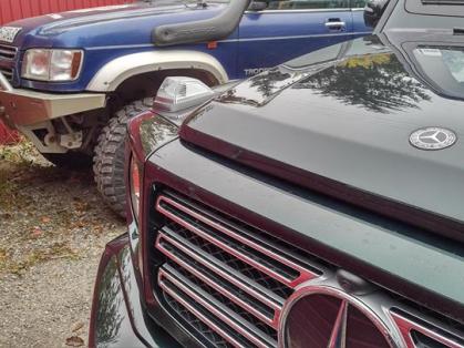 #Mercedes #KlasaG #Isuzu #terenowe #offroad