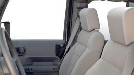 Jeep Wrangler 2007 Unlimited - widok ogólny wnętrza z przodu
