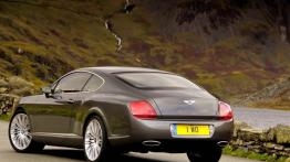 Bentley Continental GT Speed - widok z tyłu