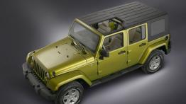 Jeep Wrangler 2007 Unlimited - widok z góry