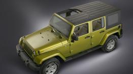 Jeep Wrangler 2007 Unlimited - widok z góry
