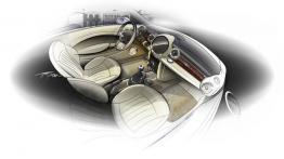 Mini Inspired by Goodwood - szkic wnętrza