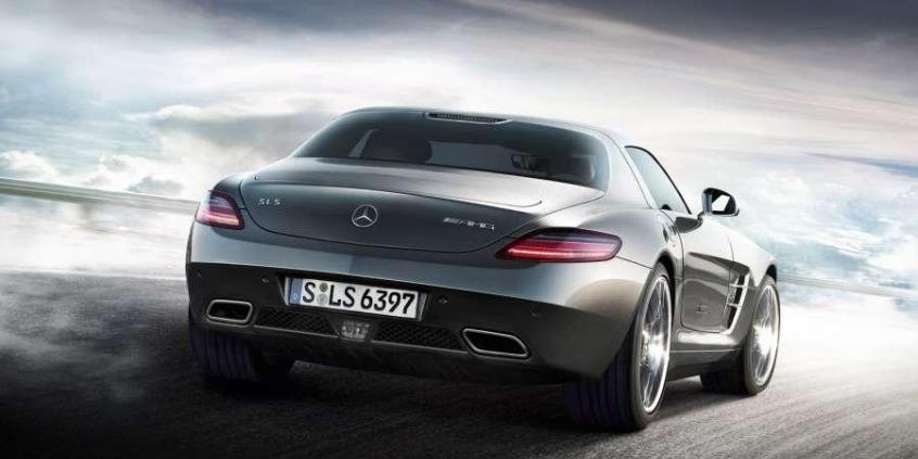 Mercedes SLS AMG - powrót mewy
