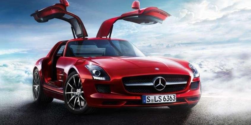 Mercedes SLS AMG - powrót mewy