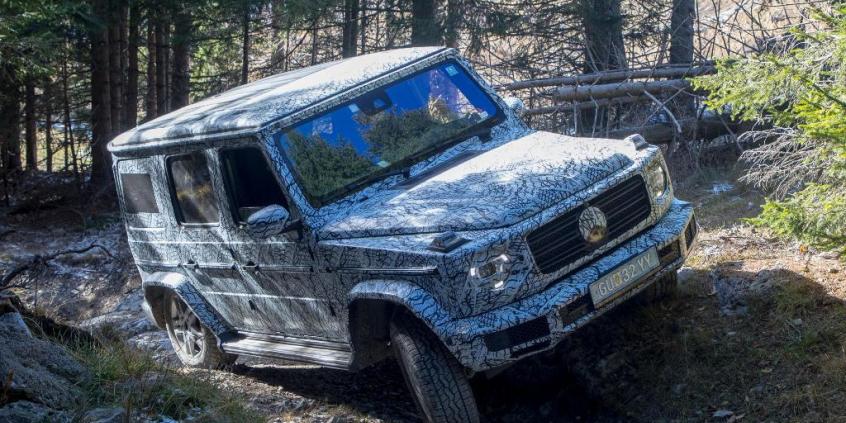 Mercedes Klasa G w kamuflażu na zdjęciach