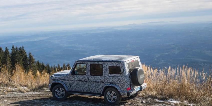 Mercedes Klasa G w kamuflażu na zdjęciach