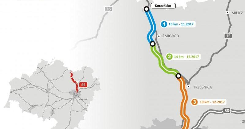 Dolnośląska S5 cała przejezdna