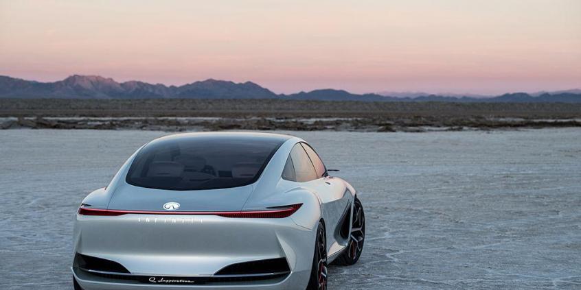 Koncepcyjny Q Inspiration przyszłością Infiniti