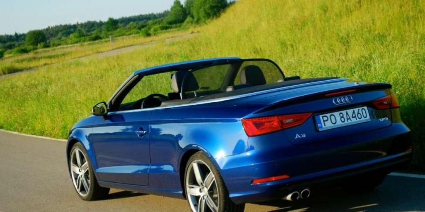 Audi A3 Cabriolet - niebo słoneczne nade mną