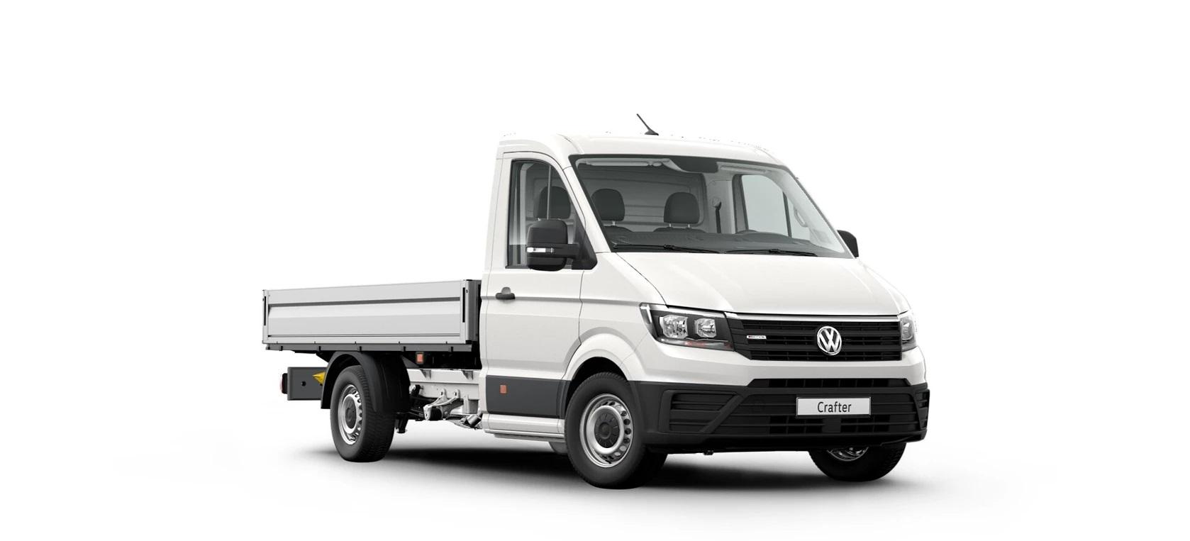 Samoch&oacute;d dostawczy Volkswagen Crafter wykorzystywany przez firmę