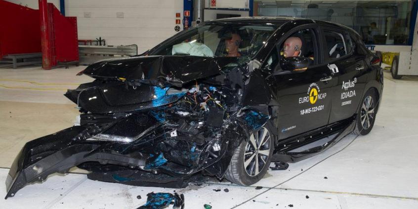 Nissan Leaf z pięcioma gwiazdkami w bardziej rygorystycznym teście Euro NCAP