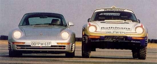 Porsche 959 - z podwójną koroną