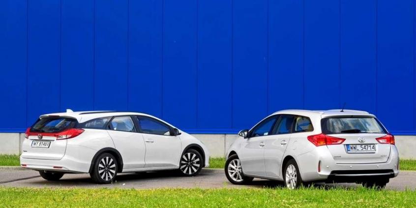 Honda Civic Tourer vs. Toyota Auris Touring Sports