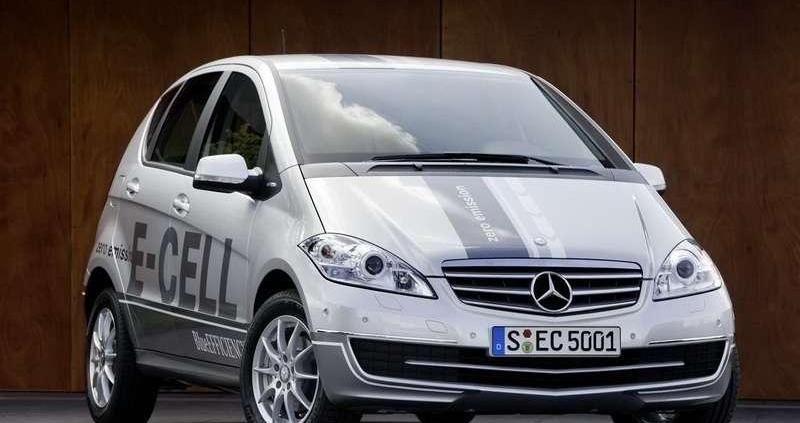 Mercedes Klasy A E-CELL - pełna elektryka