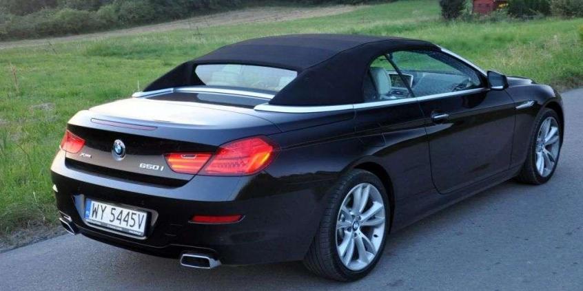 BMW 650i Cabrio xDrive - król bulwarów