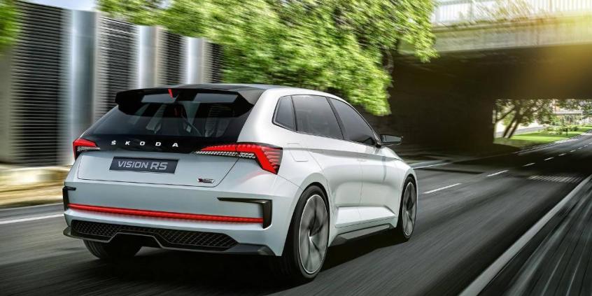 Skoda Vision RS, czyli hybrydowy kompakt