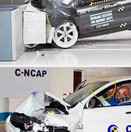 Chińskie testy zderzeniowe są niewiarygodne?