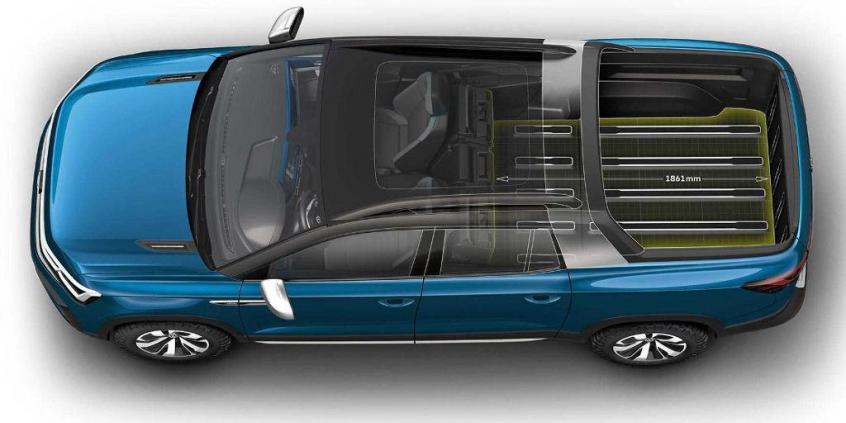 Oto Tarok. Koncepcyjny pickup Volkswagena