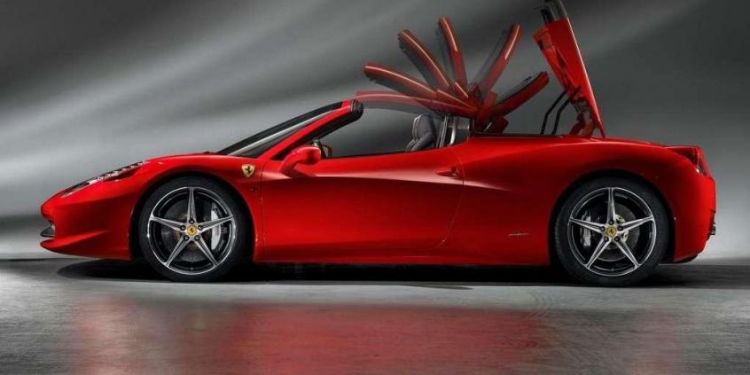 Ferrari 458 Spider - Szybki dach