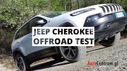 Jeep Cherokee na torze offroadowym