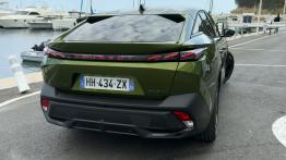 Peugeot 408 FL pierwsza jazda - ty³ - reflektory w³±czone