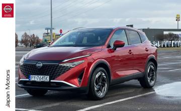 Nissan Qashqai III Crossover Facelifting 1.3 DIG-T MHEV 140KM 2025 1.3 DIG-T MHEV 140KM 6MT N-CONNECTA, P. TECHNOLOGICZNY, SZKLANY DACH