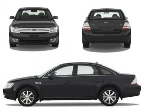 Szkic techniczny Ford Taurus V Sedan