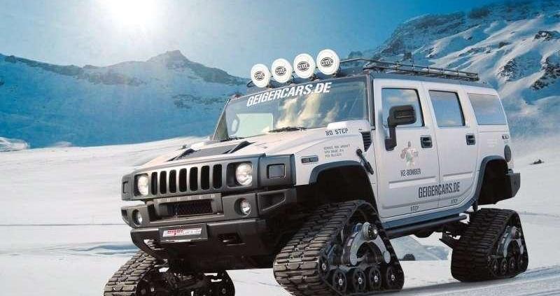Hummer H2 - kolos dla celebryty