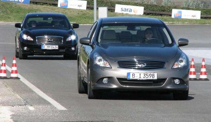 Pierwsza jazda Infiniti M