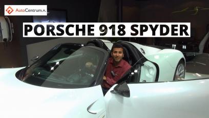 Paryż 2014 - prezentacja Porsche 918 Spyder
