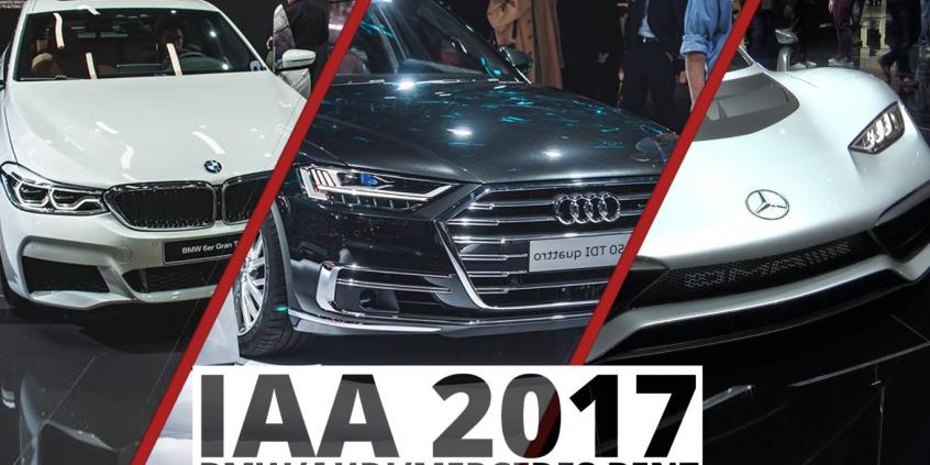 Frankfurt 2017 - Audi, BMW, Mercedes