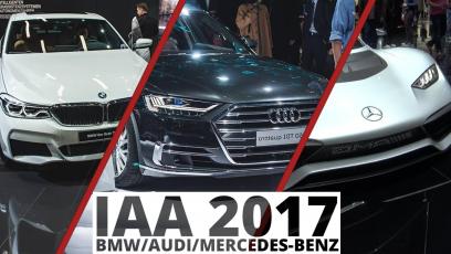 Frankfurt 2017 - Audi, BMW, Mercedes