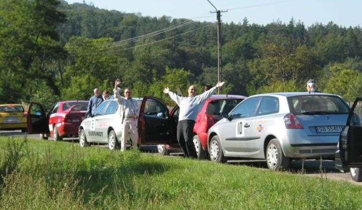 Rajdowe zmagania dziennikarzy