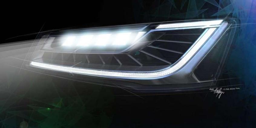 Technologia Matrix LED w odświeżonym Audi A8