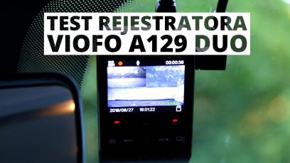 Rejestrator numerów rejestracyjnych :) VIOFO A129 DUO