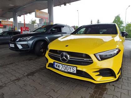 #Cupra #Ateca #Mercedes #KlasaA #AMG #A35AMG #circlek #CircleKPolska #tankowanie