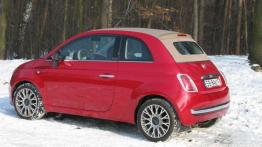 Fiat 500 C - Czapka na zimę