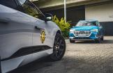 #Audi #etron #Jaguar #ipace