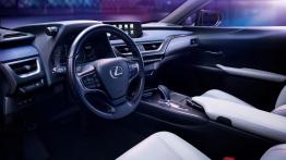 Lexus UX 300e - widok ogólny wnêtrza z przodu