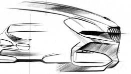 BMW serii 6 Gran Coupe - szkic elementu nadwozia