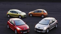 Peugeot 207 Berline - widok z góry