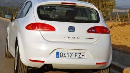 Seat Leon Ecomotive - tył - reflektory wyłączone