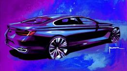 BMW serii 6 Gran Coupe - szkic auta