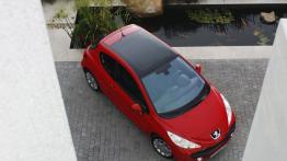 Peugeot 207 Berline - widok z góry