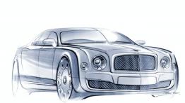 Bentley Mulsanne - szkic auta